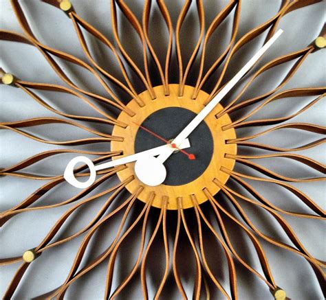 george nelson clock replica|george nelson sunflower clock.